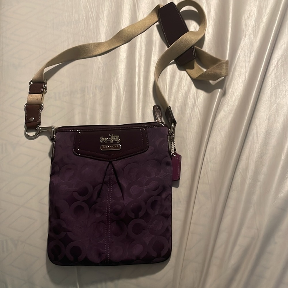 Coach Crossbody  Canvas bag Vintage Y2K vibes
